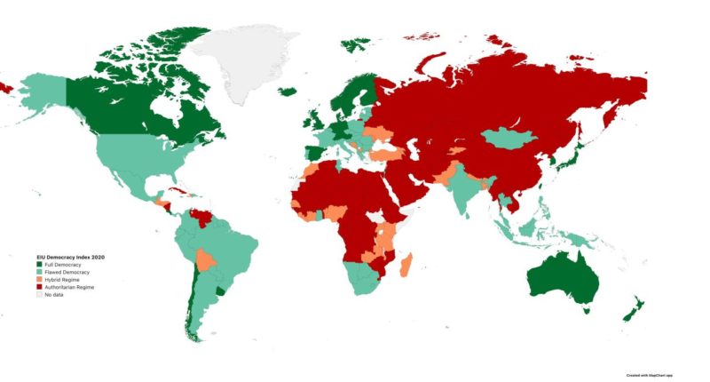 The Economist Intelligence Unit’s Democracy Index – Beyond Borders Hub